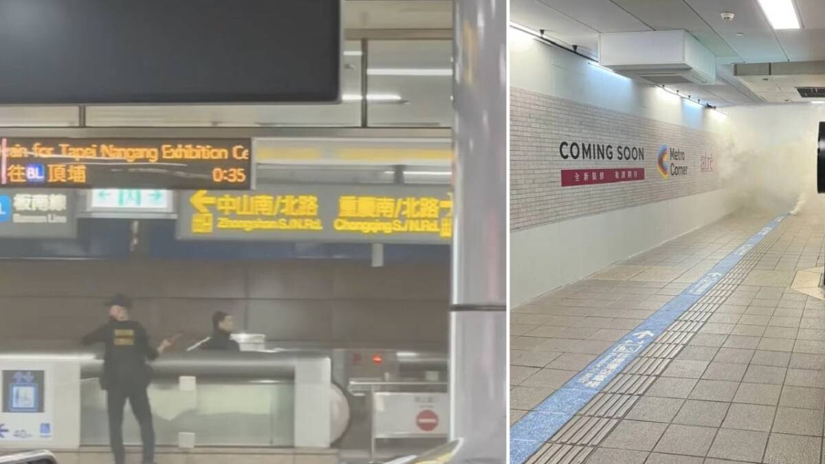 Three killed in knife attack in central Taipei