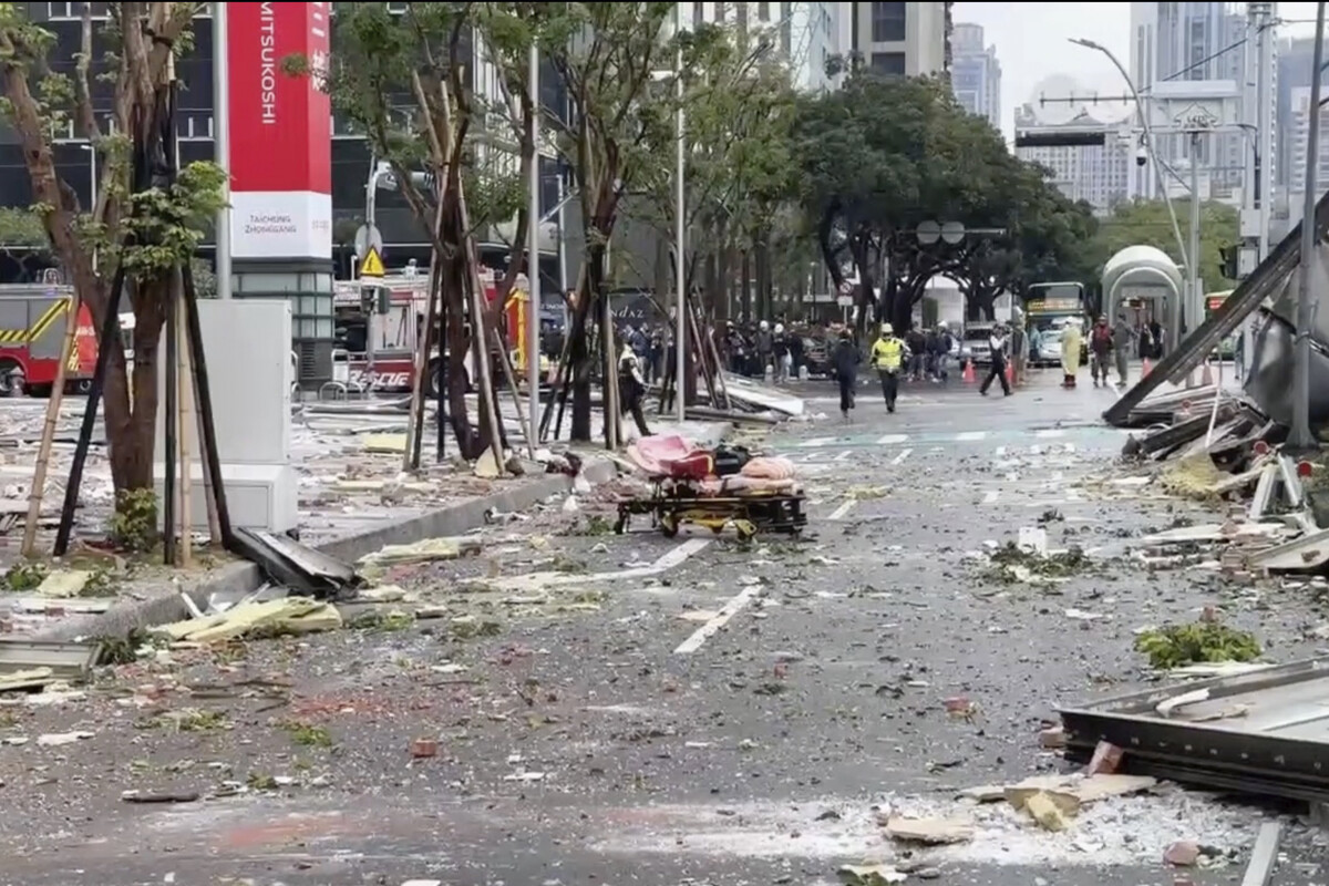 Deadly Gas Explosion in Taichung Mall